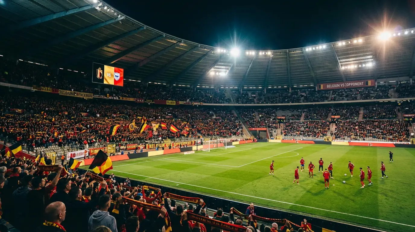 D'Belsch Nationalekipp bei der WM 2026 mat de Stärespiller De Bruyne a Lukaku