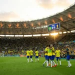 D'Brasilianesch Nationalekipp mat Vinícius Jr bei der WM 2026