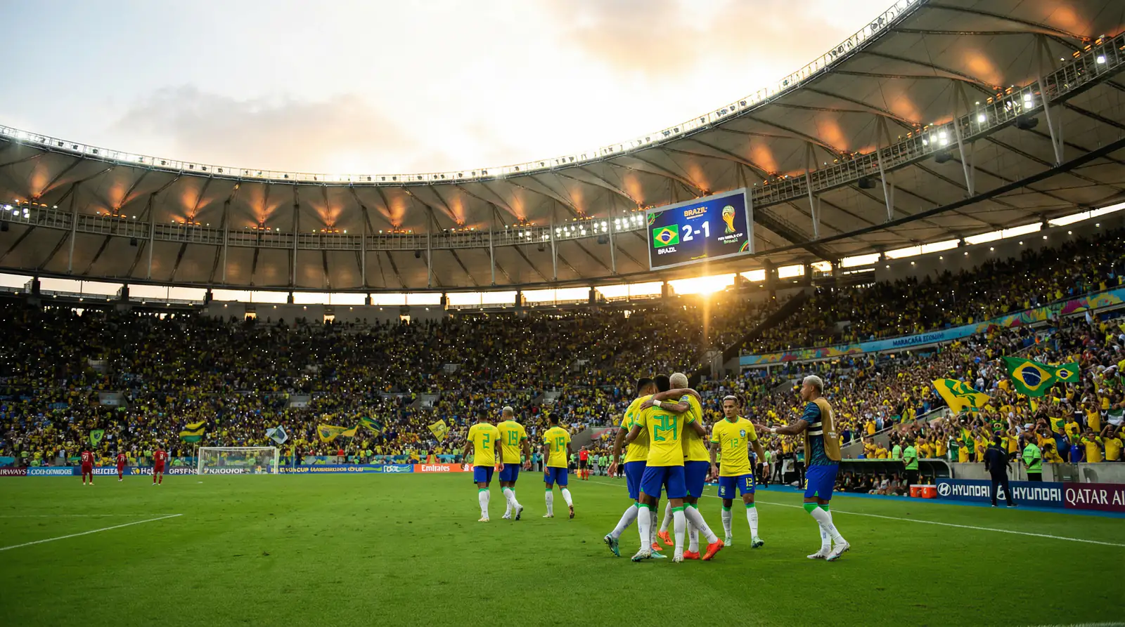 D'Brasilianesch Nationalekipp mat Vinícius Jr bei der WM 2026