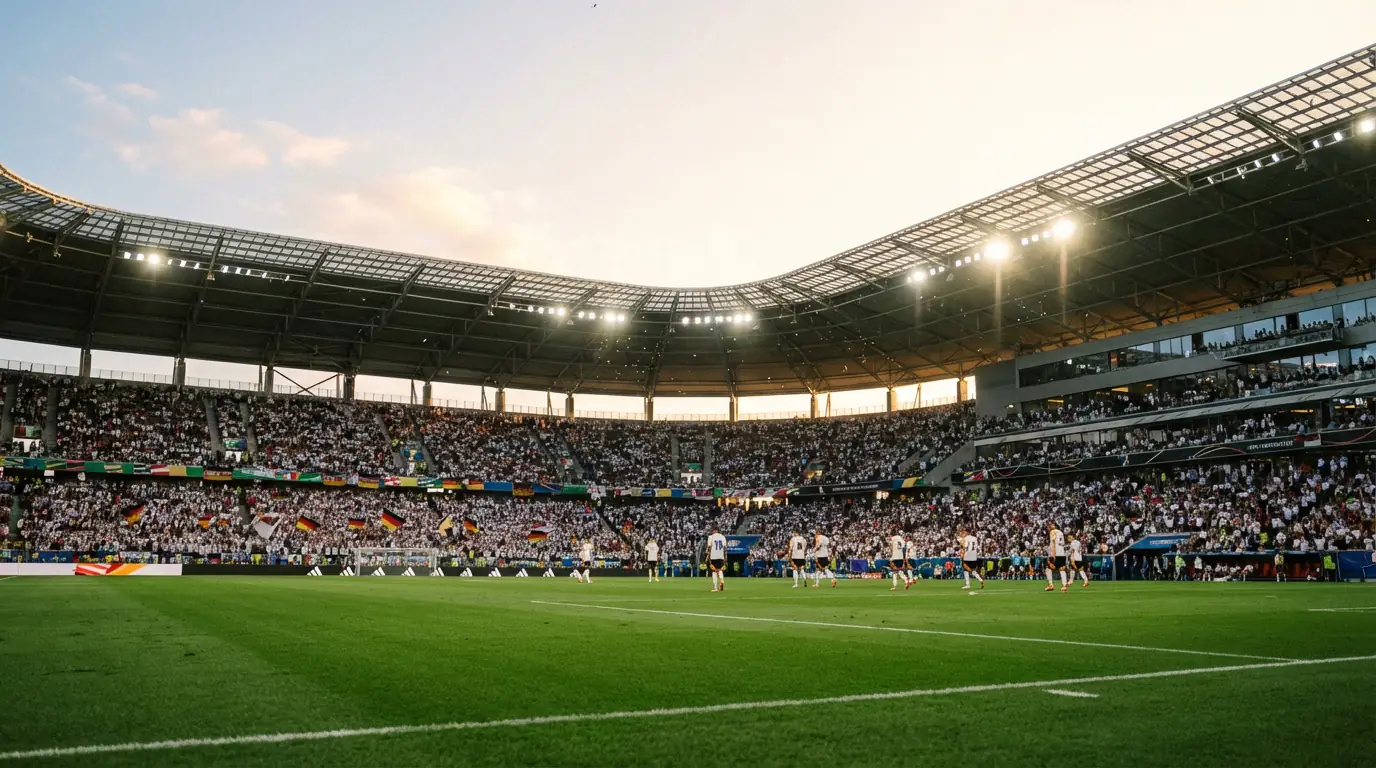 D'Däitsch Nationalekipp mat Musiala a Wirtz bei der WM 2026
