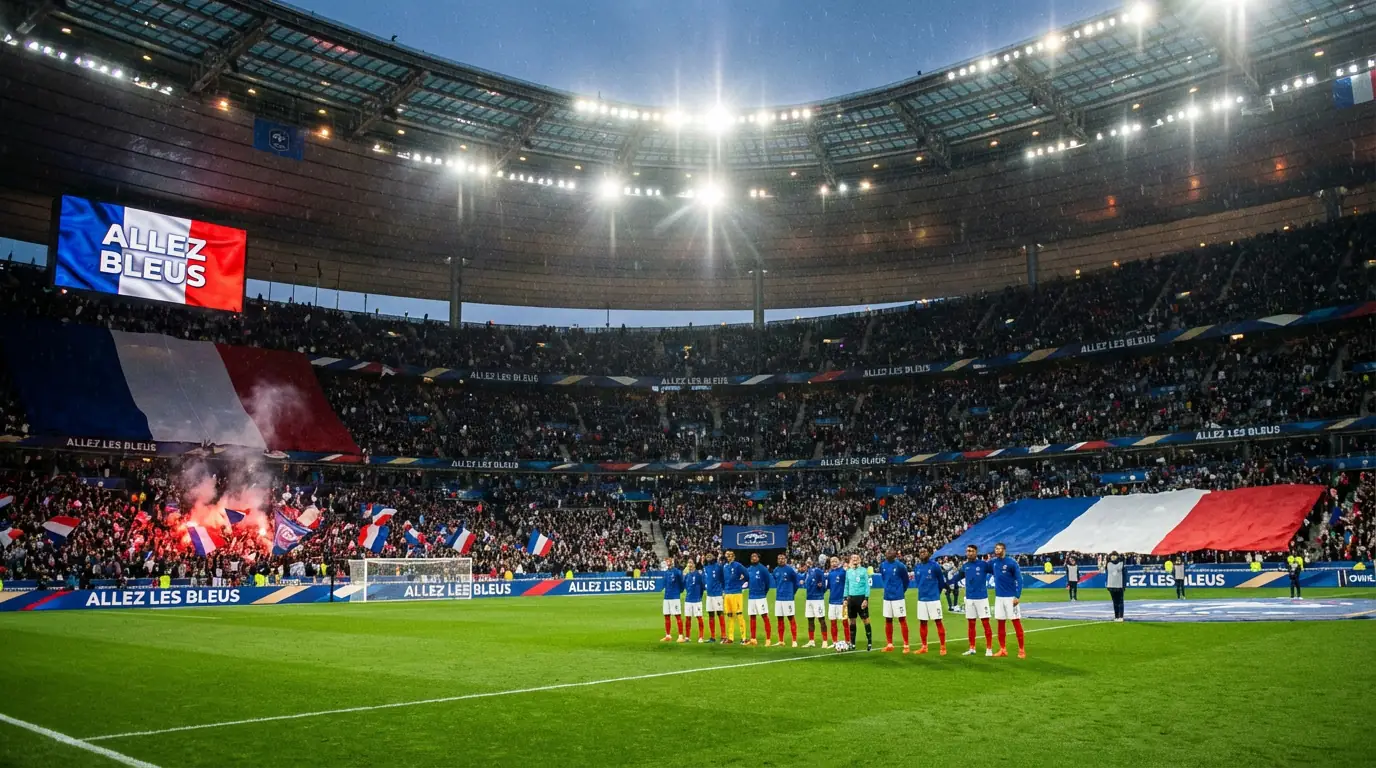 D'Franséisch Nationalekipp mat Mbappé bei der WM 2026