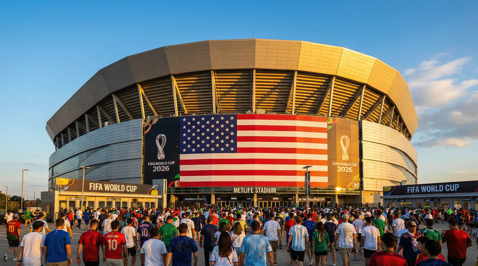 WM 2026 Stadien an den USA, Mexiko a Kanada